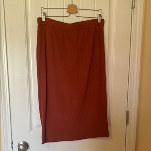 Elegant Rust Skirt